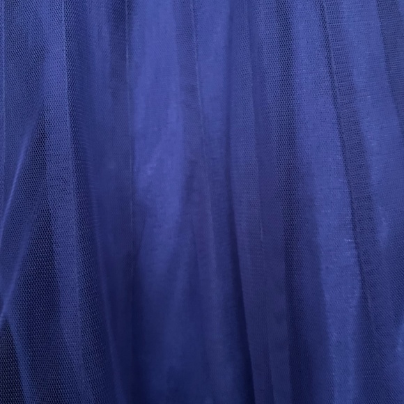 Blue and Gold Anarkali Pakistani Indian clothes - Picture 8 of 8